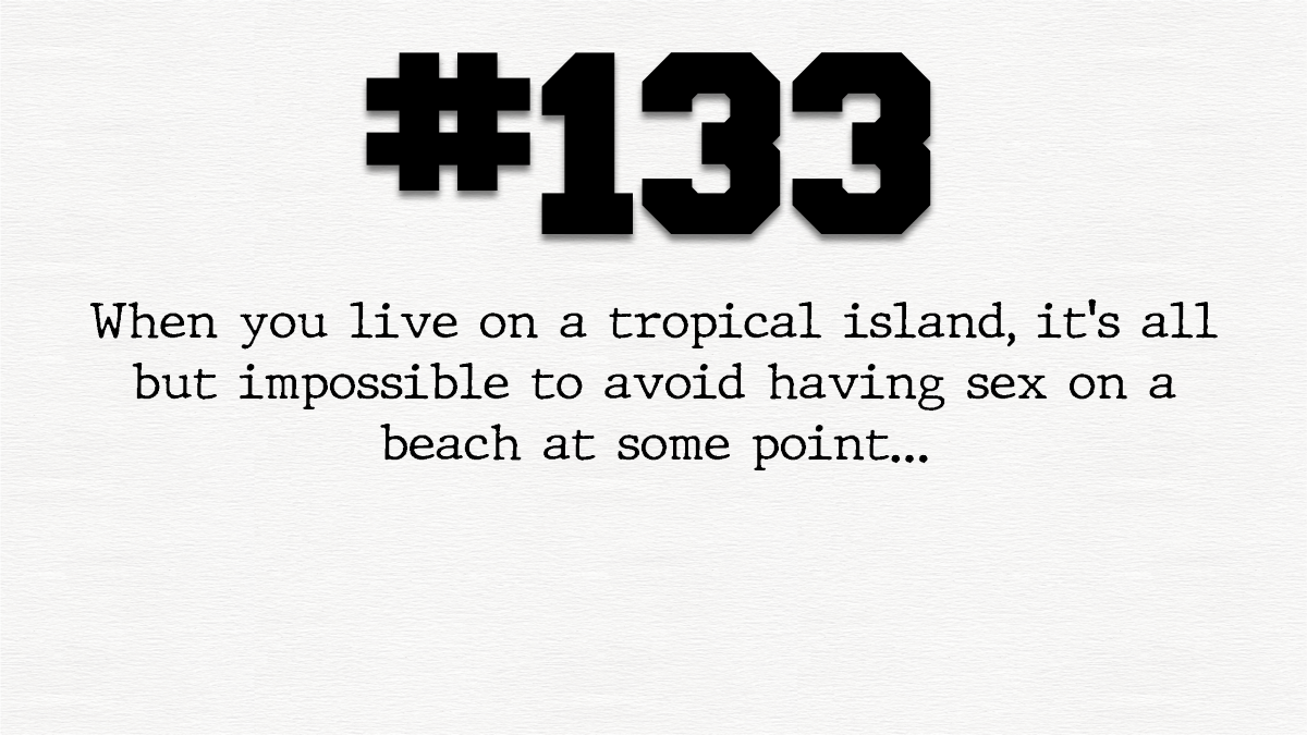 Guy #133 – On the beach…